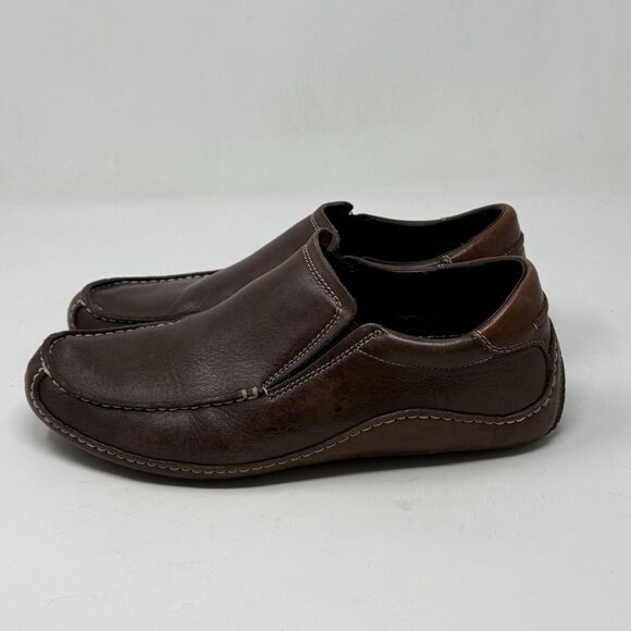 Cole Haan Tucker Venetian Loafers Mens 9.5 Brown Leather Slip On Driving Shoes main image 13